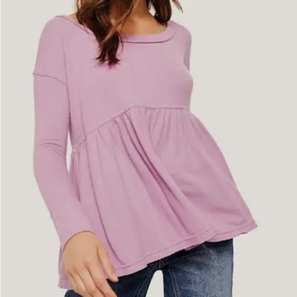 Free People Lilac Tunic
